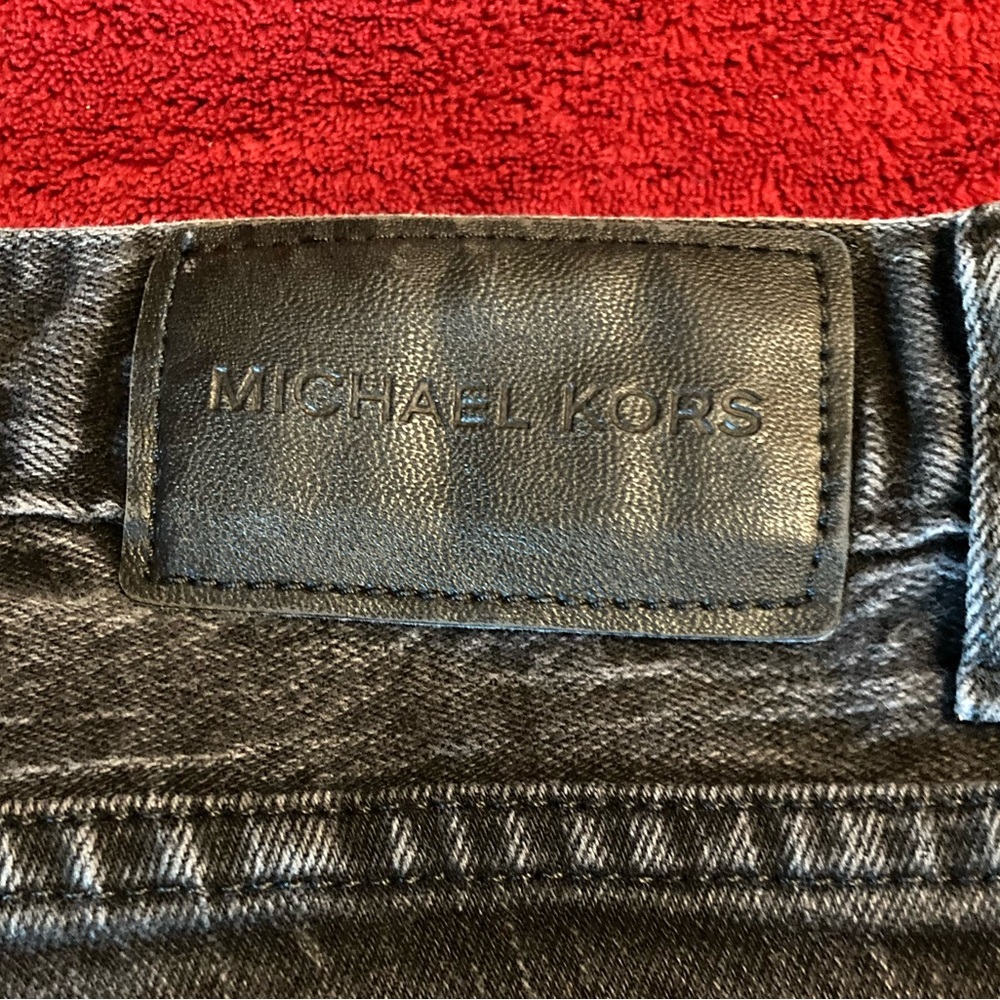 Michael Kors, black faded jeans in size 33 waist and 30 length. EUC.